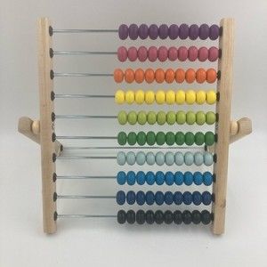 IKEA Abacus Preschool Kids Pre-K Toddler Math Toy Add Subtract Montessori Toy